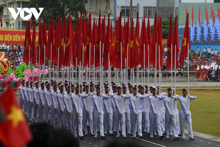 Hình ảnh diễu binh ấn tượng tại lễ kỷ niệm 70 năm Chiến thắng Điện Biên Phủ - ảnh 25