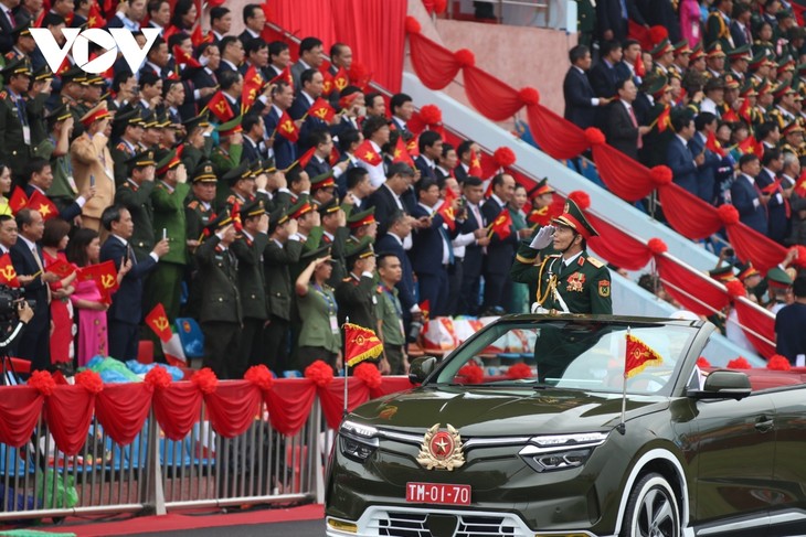 Hình ảnh diễu binh ấn tượng tại lễ kỷ niệm 70 năm Chiến thắng Điện Biên Phủ - ảnh 6