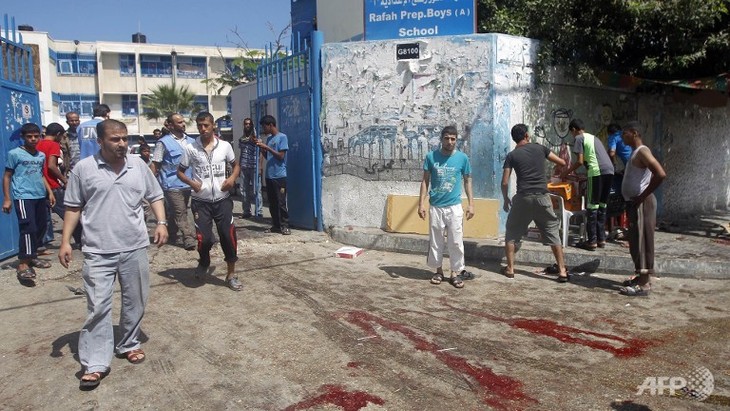 UN investigates schools attacked in Gaza  - ảnh 1