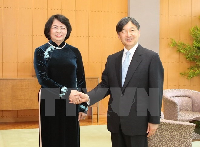 Vice President meets Japanese royal family - ảnh 1