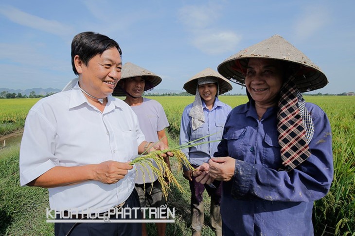Professor Tran Duy Quy honored for contribution to agriculture - ảnh 1