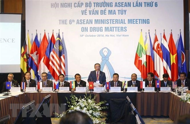 ASEAN countries persistent in building drug-free community - ảnh 1