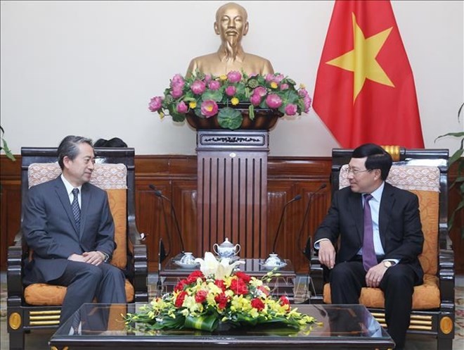 Deputy PM welcomes new Chinese ambassador - ảnh 1