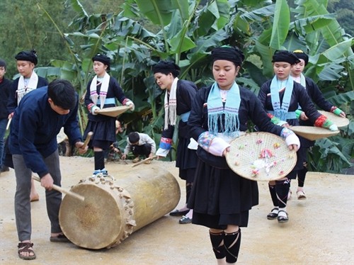 New Year celebrations of Giay ethnic people in Ha Giang province - ảnh 4