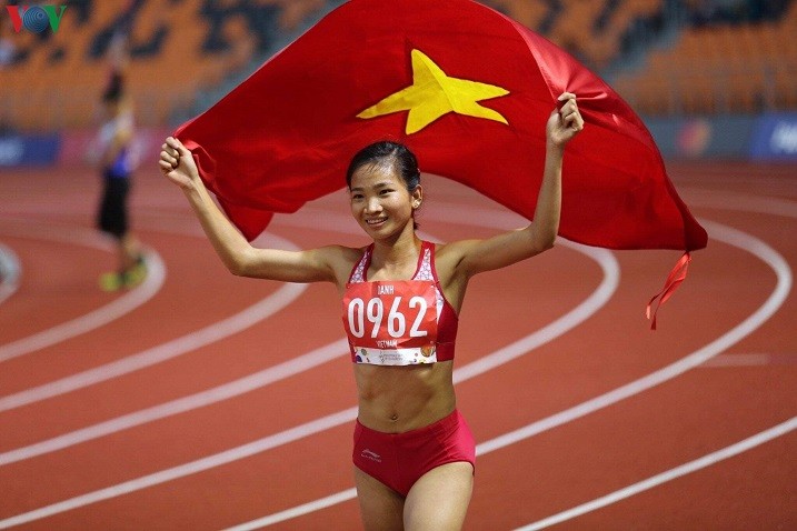 “Golden girl” of Vietnamese track and field - ảnh 1