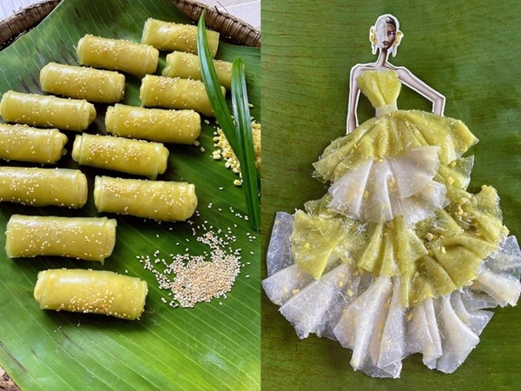 Fashion collection made from southern delicacies receives Vietnam record - ảnh 6