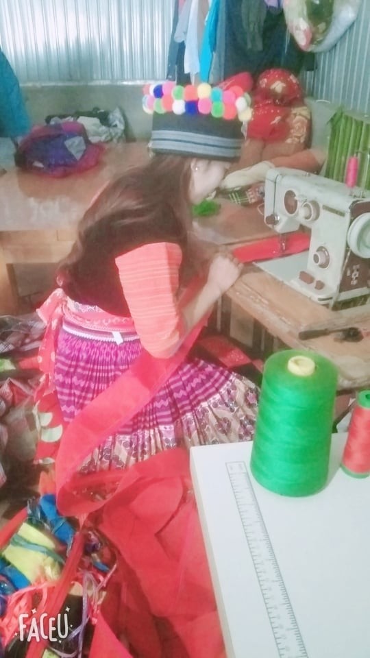 Mong ethnic woman helps preserve traditional costumes  - ảnh 1