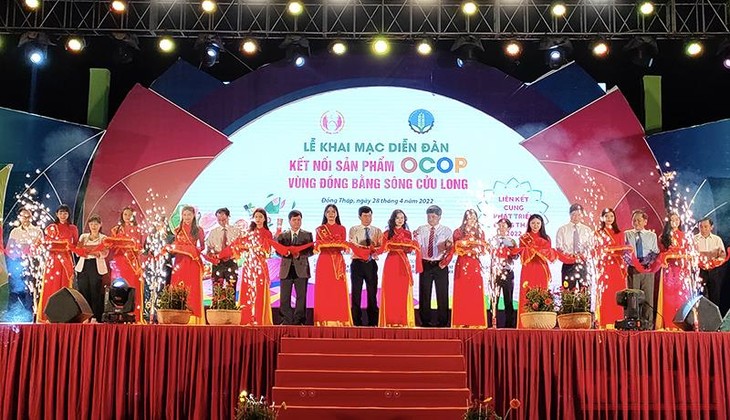 Forum connecting OCOP products from Mekong Delta provinces opens - ảnh 1