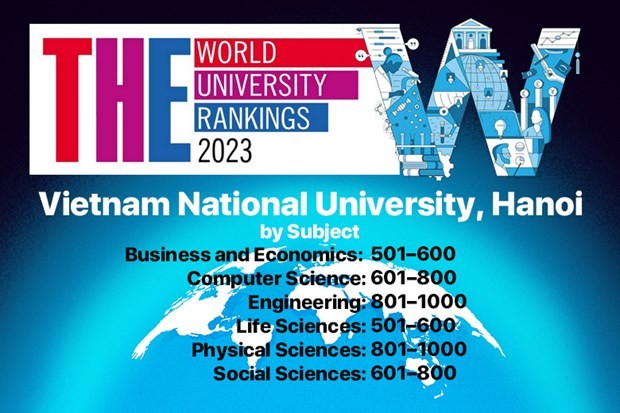 Vietnamese university subjects named in World University Rankings by Subject 2023 - ảnh 1