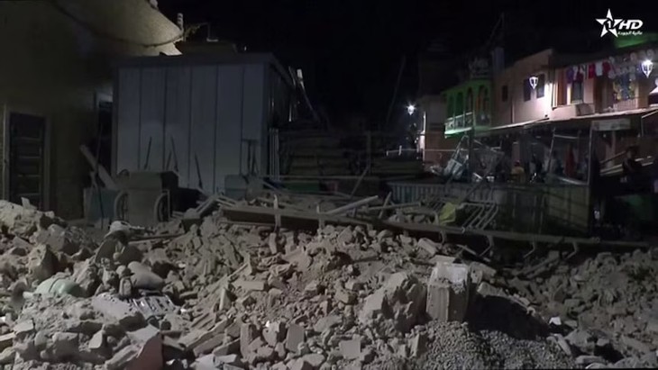 6.8 magnitude earthquake claims over 630 lives in Morocco - ảnh 1