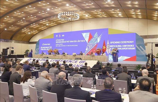 9th Global Conference of Young Parliamentarians opens in Hanoi - ảnh 1