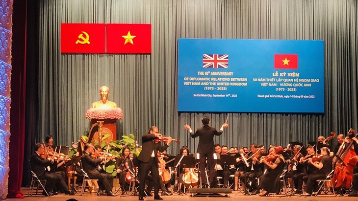 Vietnam-UK diplomatic ties anniversary celebrated in HCM City - ảnh 1