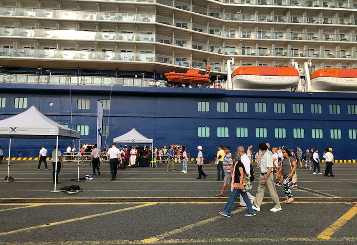 Luxury cruise ships bring 7,500 international tourists to Vietnam - ảnh 1