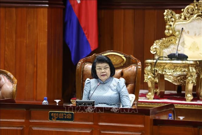 Cambodia’s top legislator to visit Vietnam - ảnh 1