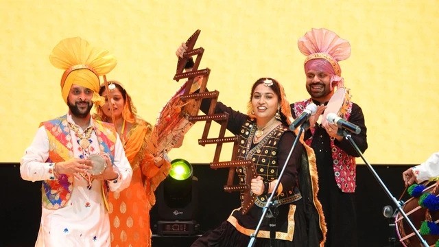 1,000 spectators watch Indian Punjabi dance in Binh Dinh  - ảnh 1