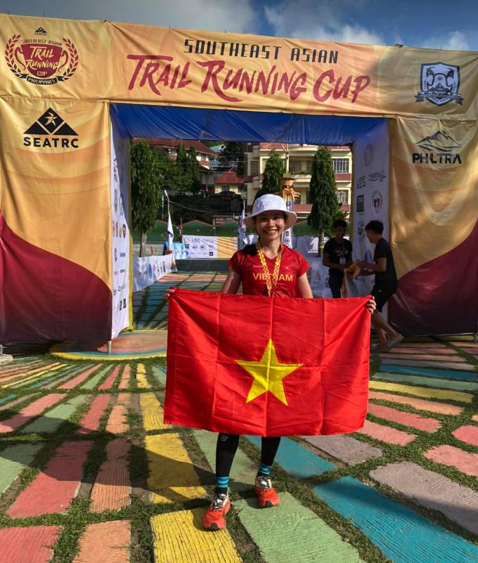 Vietnamese runner wins Southeast Asia Trail Running Cup - ảnh 1
