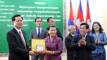 Hợp tác giữa ngành thanh tra Việt Nam và Campuchia - ảnh 1