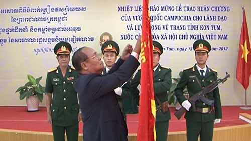 Mặt trận Tổ quốc Việt Nam tiếp Đoàn đại biểu Phật giáo Vương quốc Campuchia  - ảnh 2