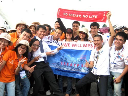 Tàu Thanh niên Đông Nam Á rời Cảng Sài Gòn - ảnh 1