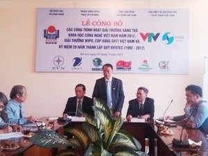 Công bố giải thưởng sáng tạo khoa học công nghệ Việt Nam 2012 - ảnh 1
