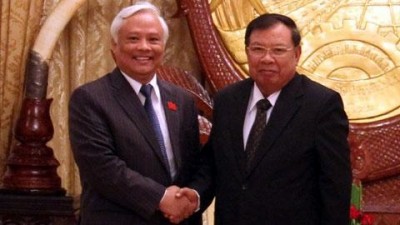 Lãnh đạo Đảng và Nhà nước CHDCND Lào tiếp Phó Chủ tịch quốc hội Uông Chu Lưu - ảnh 1