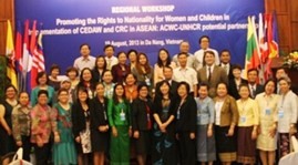 Hội thảo khu vực về thúc đẩy các quyền của phụ nữ và trẻ em ASEAN - ảnh 1