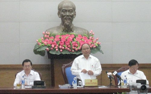 Phó Thủ tướng Nguyễn Xuân Phúc làm việc với thường trực Ban Chỉ đạo 389 quốc gia  - ảnh 1