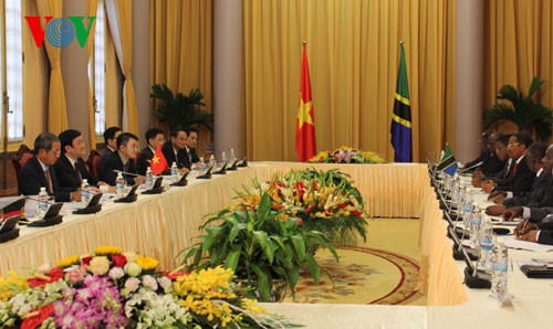Tổng thống Tanzania kết thúc tốt đẹp chuyến thăm Việt Nam  - ảnh 1