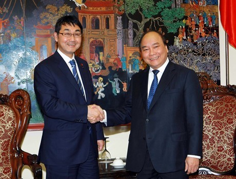 Phó Thủ tướng Nguyễn Xuân Phúc tiếp nguyên Chủ tịch Ủy ban Đối ngoại Hạ viện Nhật Bản - ảnh 1