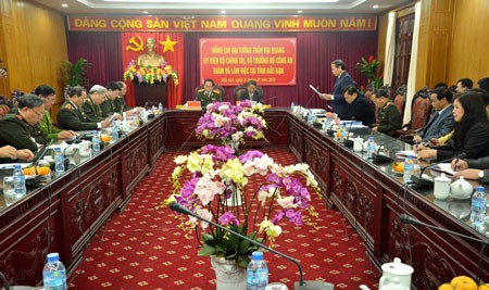 Bộ trưởng Bộ Công an Trần Đại Quang thăm và làm việc tại tỉnh Bắc Kạn  - ảnh 1
