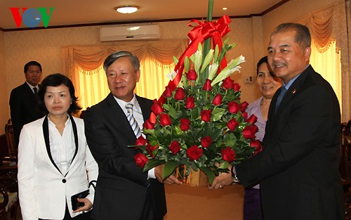 Bộ Ngoại giao Việt Nam chúc mừng 60 năm ngày thành lập Đảng Nhân dân Cách mạng Lào - ảnh 1