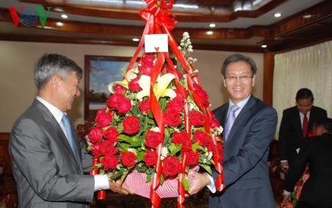 Điện mừng 60 năm Ngày thành lập Đảng Nhân dân Cách mạng Lào  - ảnh 1