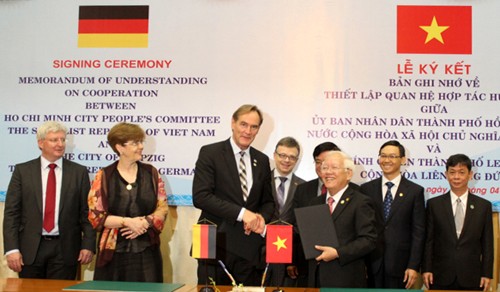 Thành phố Hồ Chí Minh và thành phố Leipzig (Đức) thiết lập quan hệ hợp tác hữu nghị  - ảnh 1