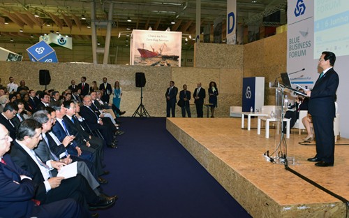 Thủ tướng Nguyễn Tấn Dũng dự Diễn đàn Kinh tế Biển Lisbon  - ảnh 1