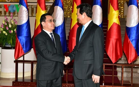 Việt Nam và Lào tăng cường hợp tác trên mọi lĩnh vực - ảnh 1