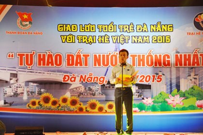 Giao lưu tuổi trẻ Đà Nẵng với thanh niên Việt kiều tham dự Trại hè Việt Nam 2015 - ảnh 2