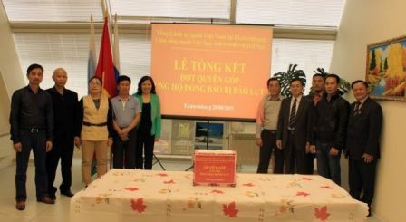Cộng đồng người Việt tại Nga quyên góp ủng hộ tỉnh Quảng Ninh  - ảnh 1