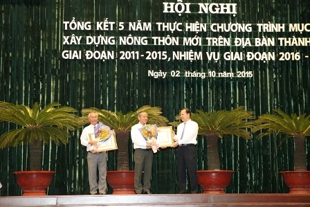 Hội nghị tổng kết 5 năm xây dựng nông thôn mới Thành phố Hồ Chí Minh - ảnh 1