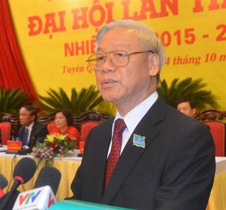 Lãnh đạo Đảng, Nhà nước dự và chỉ đạo Đại hội Đại biểu Đảng bộ các tỉnh Tuyên Quang, Thừa Thiên Huế - ảnh 1