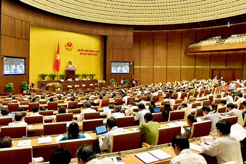 Quốc hội thảo luận về Dự thảo Nghị quyết của Quốc hội ban hành Nội quy kỳ họp Quốc hội (sửa đổi) - ảnh 1