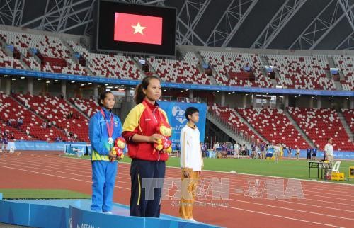 Việt Nam tạm xếp thức 3 tại ASEAN Para Games 8 - ảnh 1