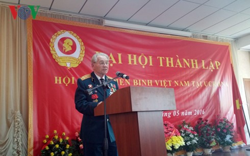 Đại hội thành lập Hội cựu chiến binh Việt Nam toàn Ukraine - ảnh 3