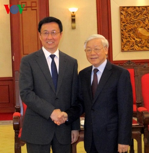 Tổng Bí thư Nguyễn Phú Trọng tiếp Đoàn Đại biểu Đảng Cộng sản Trung Quốc - ảnh 1