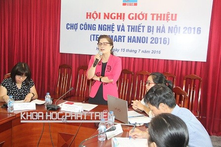 Chợ công nghệ và thiết bị Hà Nội 2016 diễn ra từ ngày 28/9 đến ngày 1/10 tại Hà Nội - ảnh 1