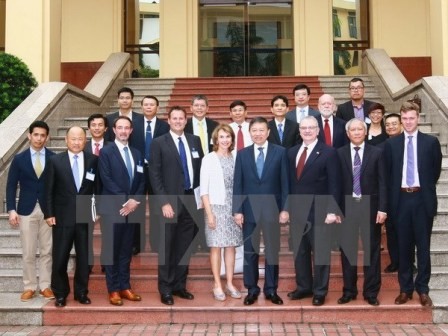 Bộ trưởng Công an Tô Lâm tiếp Đoàn doanh nghiệp cấp cao Hội đồng kinh doanh Hoa Kỳ - ASEAN - ảnh 1