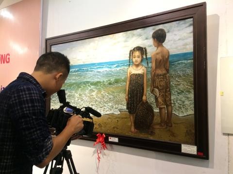 Trao giải thưởng Hội Mỹ thuật Việt Nam năm 2016 cho 4 tác phẩm xuất sắc  - ảnh 2