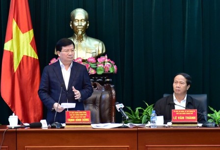Phó Thủ tướng Chính phủ Trịnh Đình Dũng thăm và làm việc tại Hải Phòng  - ảnh 1