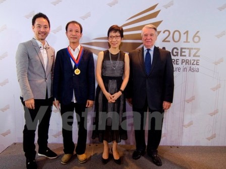 Kiến trúc sư Hoàng Thúc Hào giành huy chương vàng 