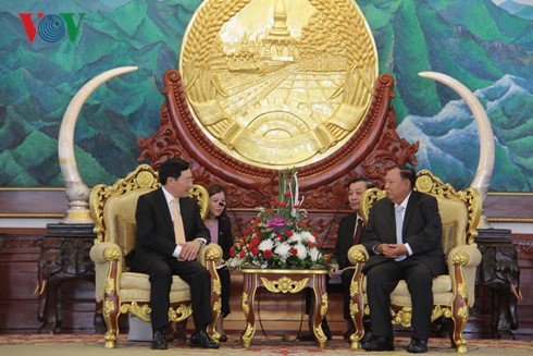 Phó Thủ tướng Phạm Bình Minh thăm chính thức Lào - ảnh 1