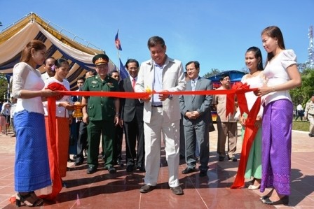 Hoàn thành trùng tu Đài hữu nghị Việt Nam-Campuchia tại tỉnh Takeo - ảnh 1
